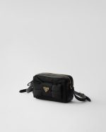 Re-Nylon and Nappa Leather Mini Shoulder Bag With Bow - Image 2
